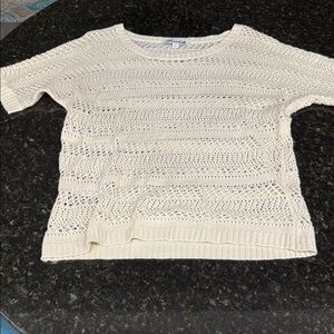 Cream Knit Women's Sweater